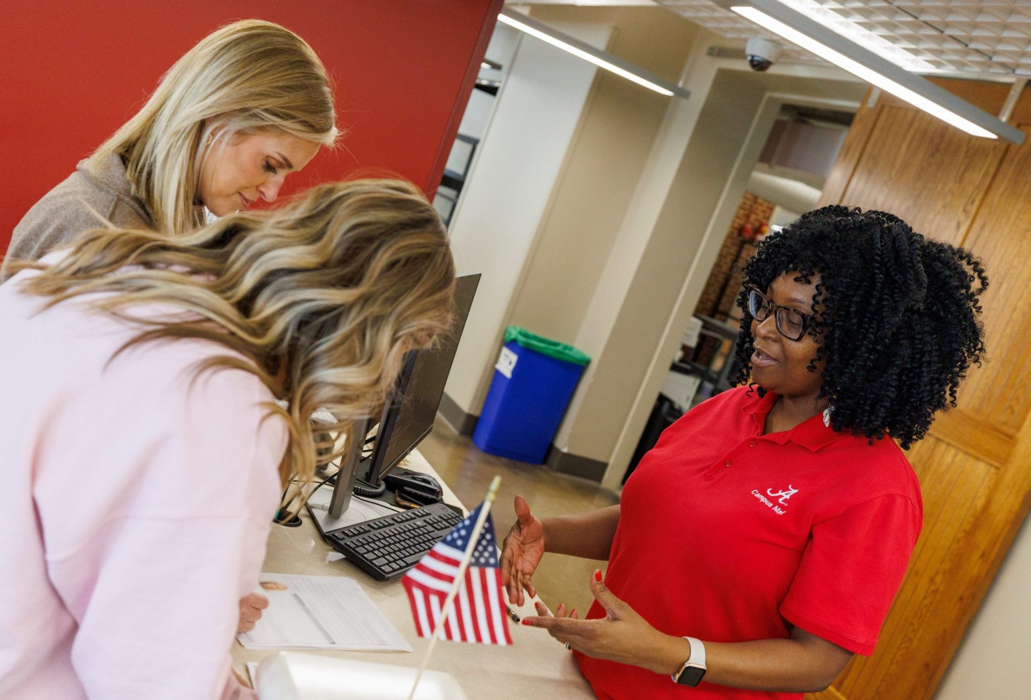 Passport acceptance facility campus mail
